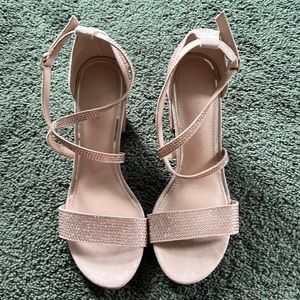 Kelly& Katie Rose Gold High Heels